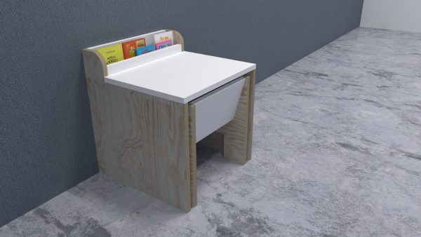 Escritorio librero con silla (1 a 3 años)