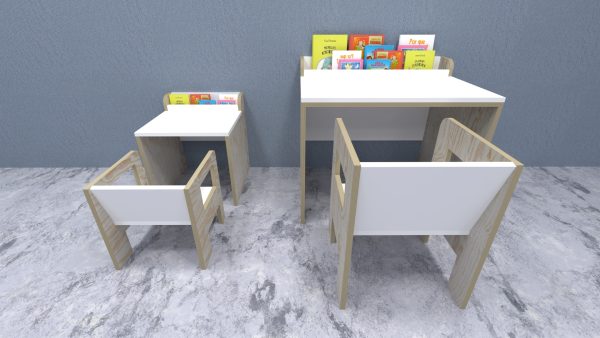 Escritorio librero con silla (3 a 5 años)