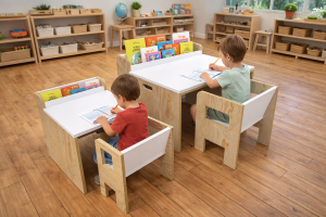 Escritorio librero con silla (3 a 5 años)