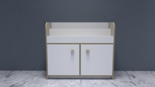 01 Librero Revistero Infantil con 2 Cubos organizadores