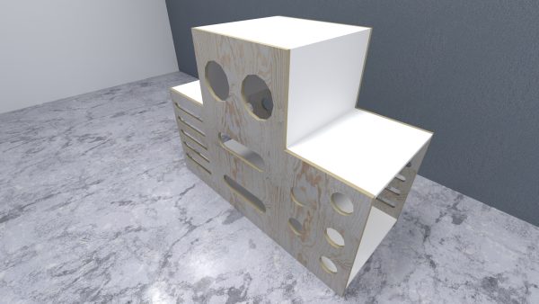 Túnel Sensorial Evolutivo estilo Montessori escalable