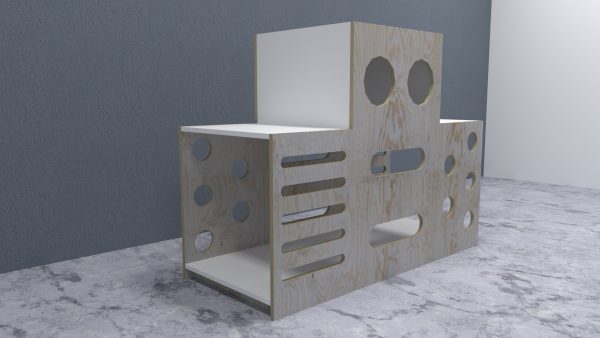Túnel Sensorial Evolutivo estilo Montessori escalable