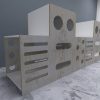 Túnel Sensorial Evolutivo estilo Montessori escalable