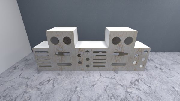 Túnel Sensorial Evolutivo estilo Montessori escalable
