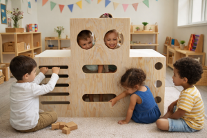 Túnel Sensorial Evolutivo estilo Montessori escalable