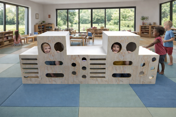Túnel Sensorial Evolutivo estilo Montessori escalable