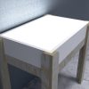 Mesa de luz estilo Montessori 3 en 1 con soporte bandeja