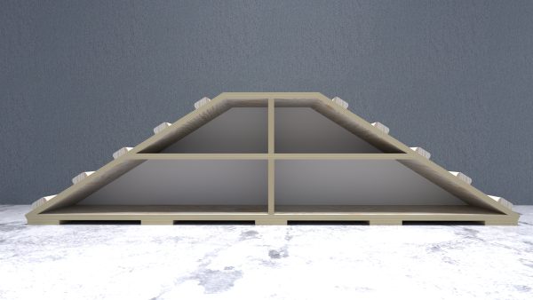 Rampa de Aprendizaje motriz con estantería organizadora