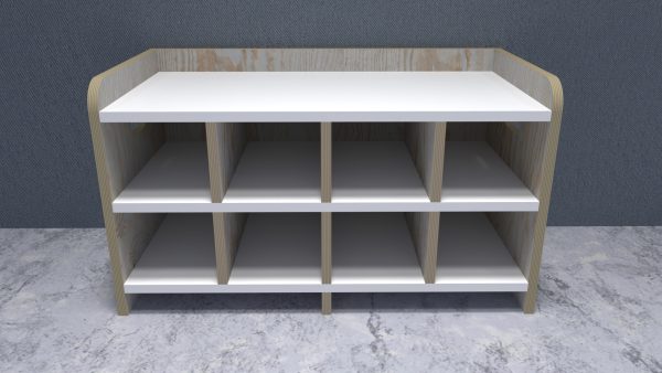 ZAPATERO_NIÑOS02 Banca Zapatero Infantil con Compartimentos Organizadores