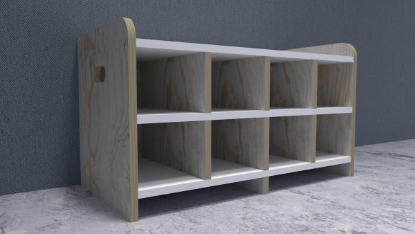 ZAPATERO_NIÑOS03 Banca Zapatero Infantil con Compartimentos Organizadores